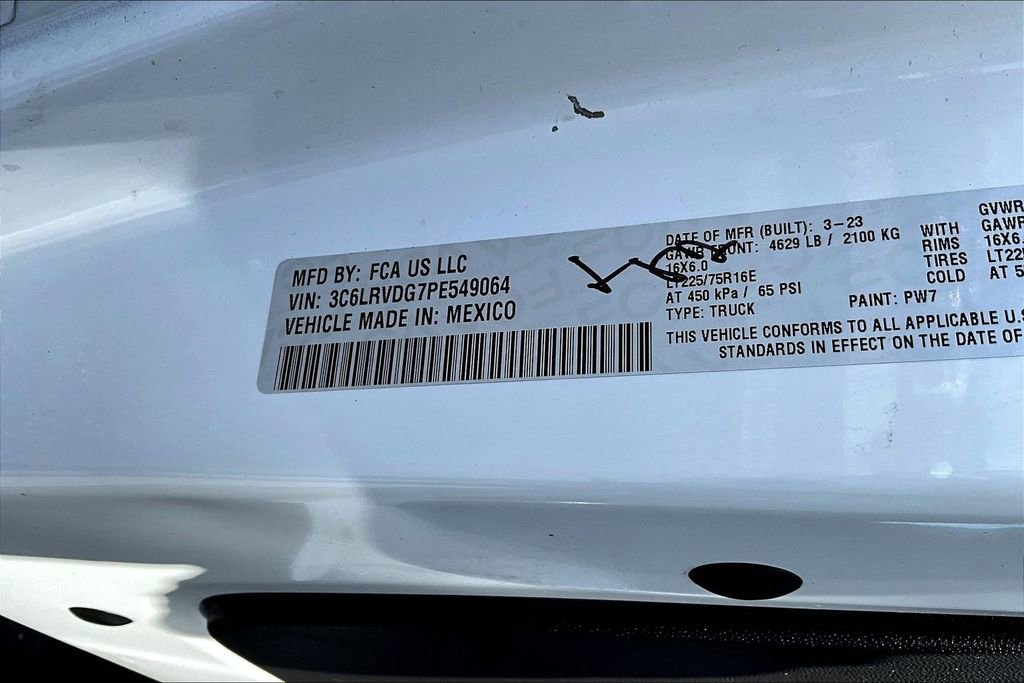 Used 2023 RAM ProMaster 2500 FWD image 18