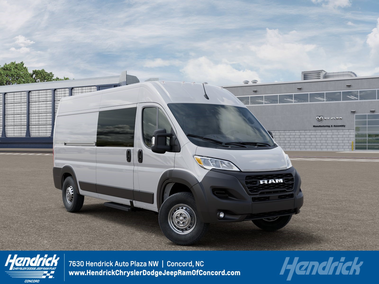 New 2026 RAM ProMaster 2500 w/ Crew Van Package FWD image 1