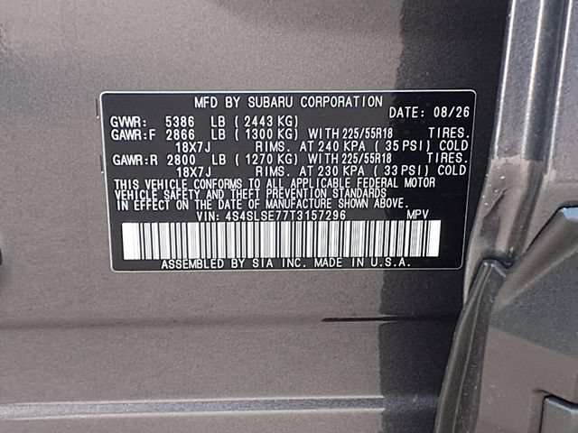 New 2026 Subaru Forester Touring AWD/4WD image 10