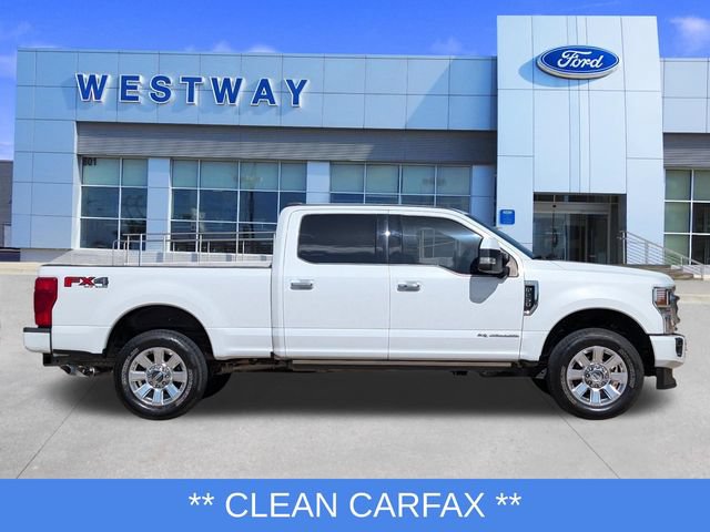 Used 2021 Ford F250 Platinum w/ FX4 Off-Road Package AWD/4WD image 2