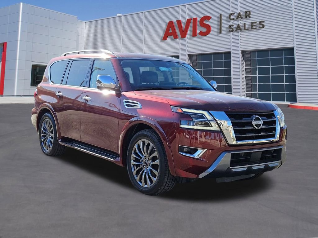 Used 2023 Nissan Armada Platinum w/ Captain's Chairs Package image 9