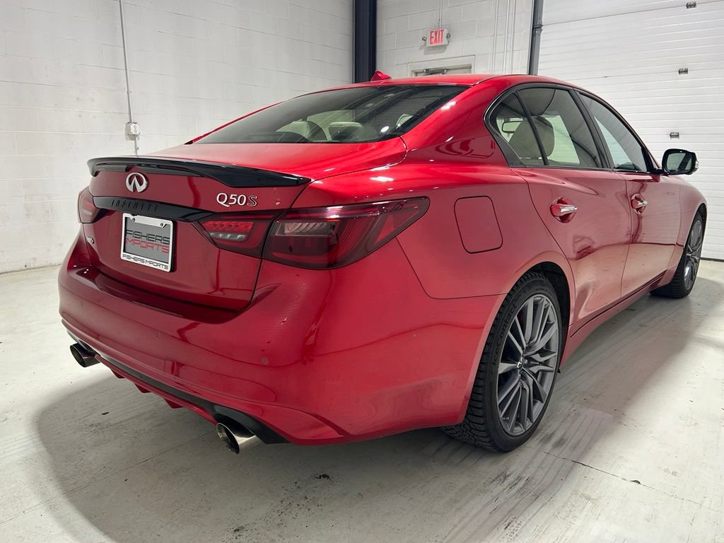 Used 2024 INFINITI Q50 Red Sport 400 AWD/4WD image 7