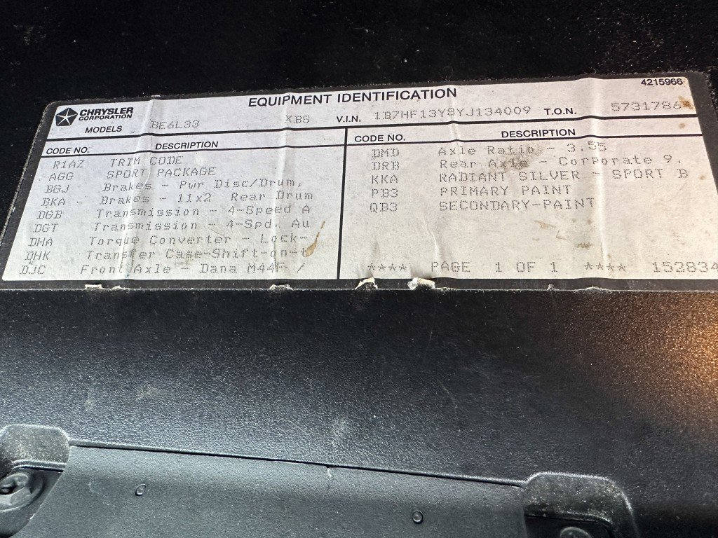 Used 2000 Dodge Ram 1500 Truck ST image 31