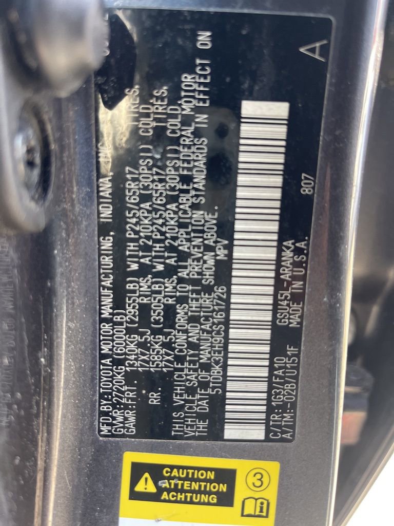 Used 2012 Toyota Highlander 4WD w/ Tech Pkg image 31