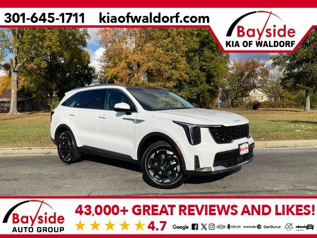 New 2026 Kia Sorento S w/ S Panoramic Sunroof Package