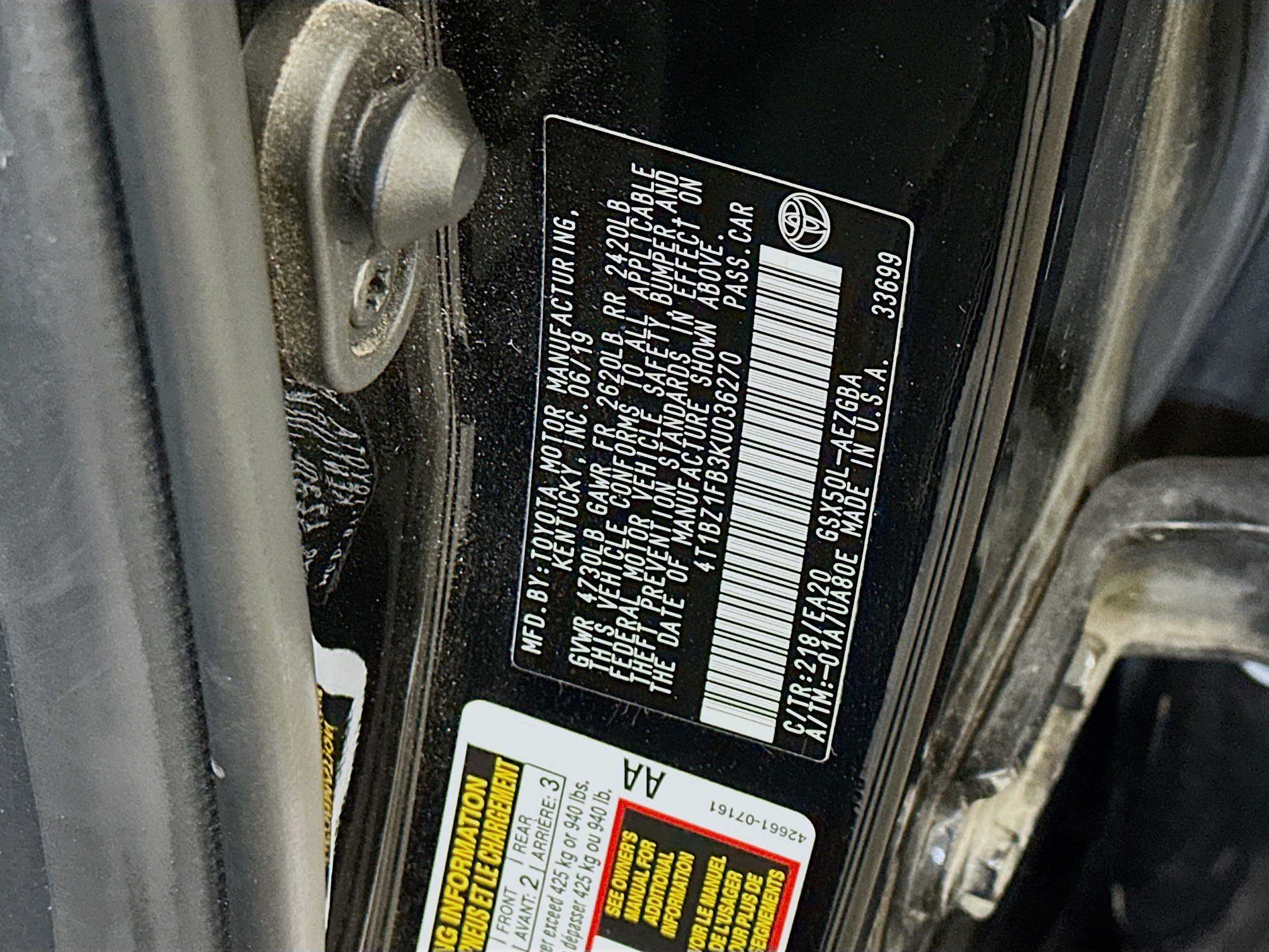 Used 2019 Toyota Avalon XLE image 12