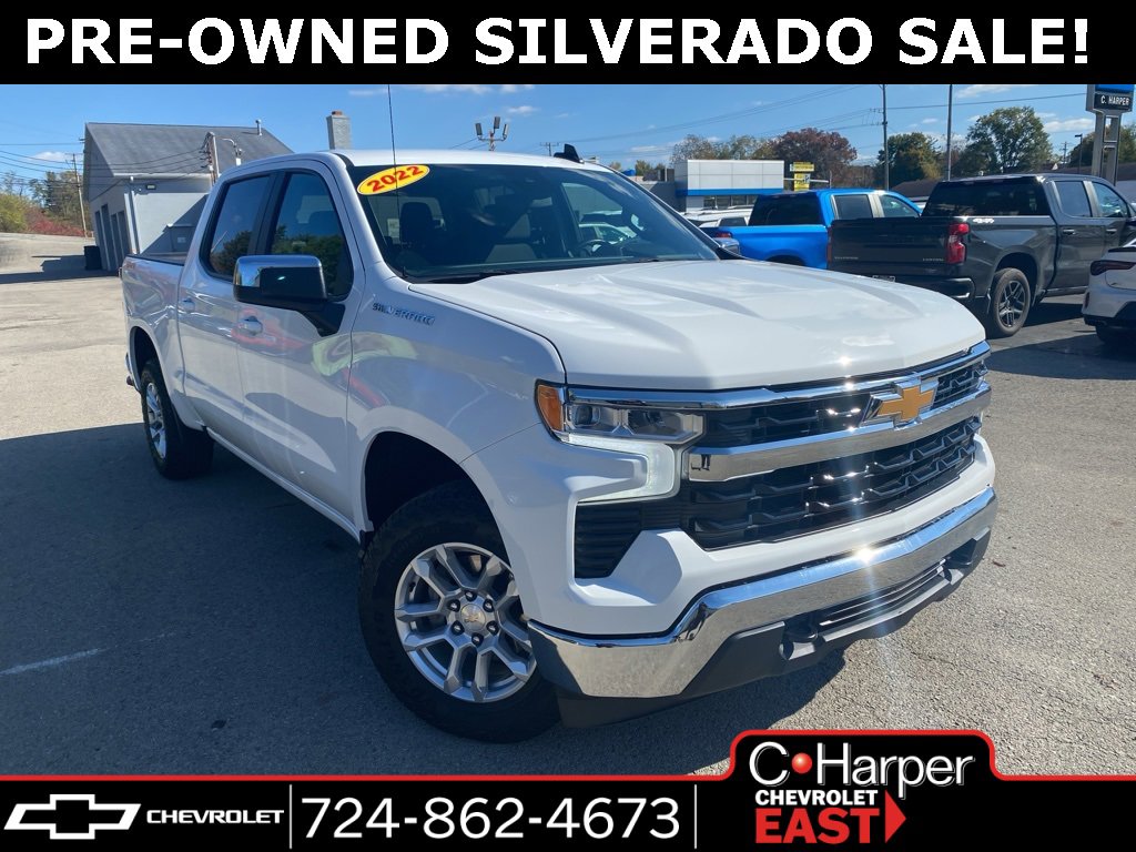 Certified 2022 Chevrolet Silverado 1500 LT