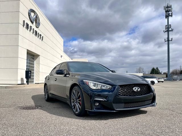 Used 2021 INFINITI Q50 Red Sport 400 w/ Proactive Package