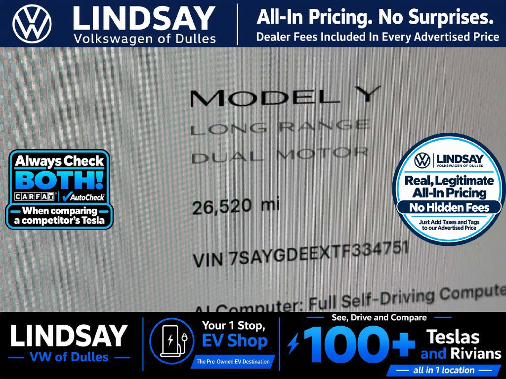 Used 2026 Tesla Model Y AWD image 25