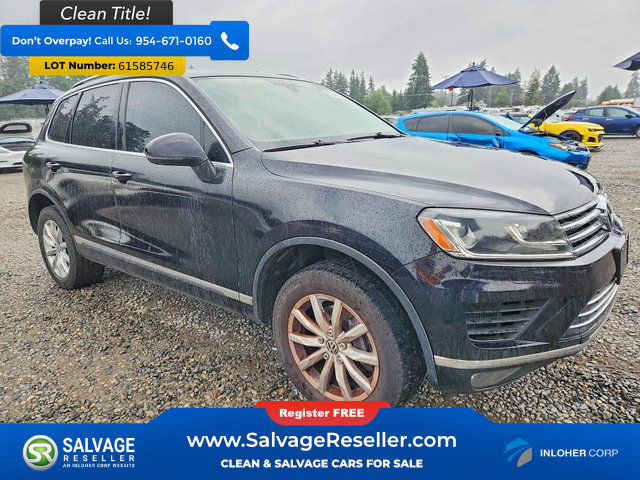 Used 2015 Volkswagen Touareg Sport AWD/4WD image 5