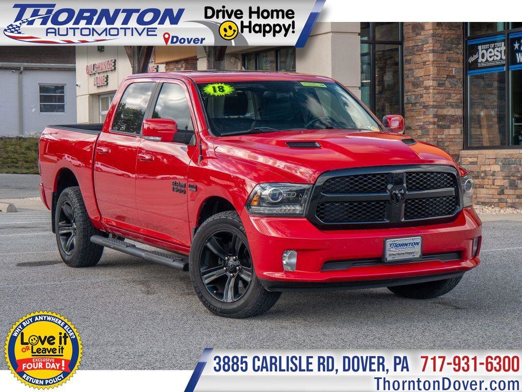 Used 2018 RAM 1500 Sport w/ Sport Premium Group