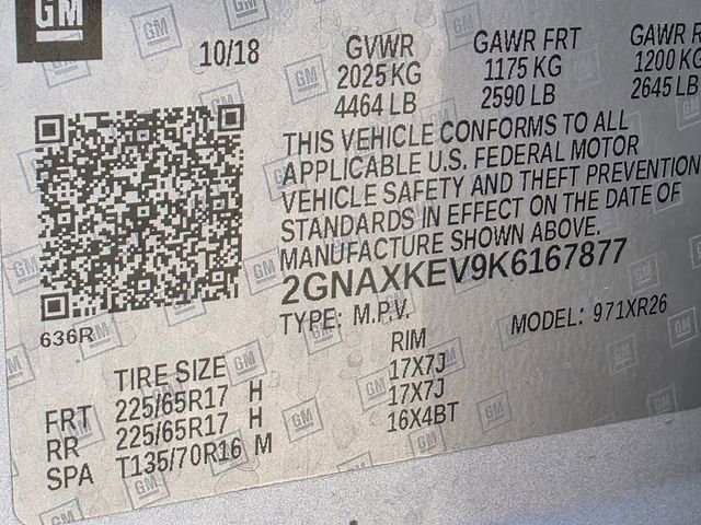 Used 2019 Chevrolet Equinox LT image 30