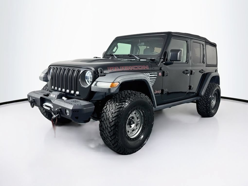 Used 2020 Jeep Wrangler Unlimited Rubicon w/ Steel Bumper Group AWD/4WD image 3