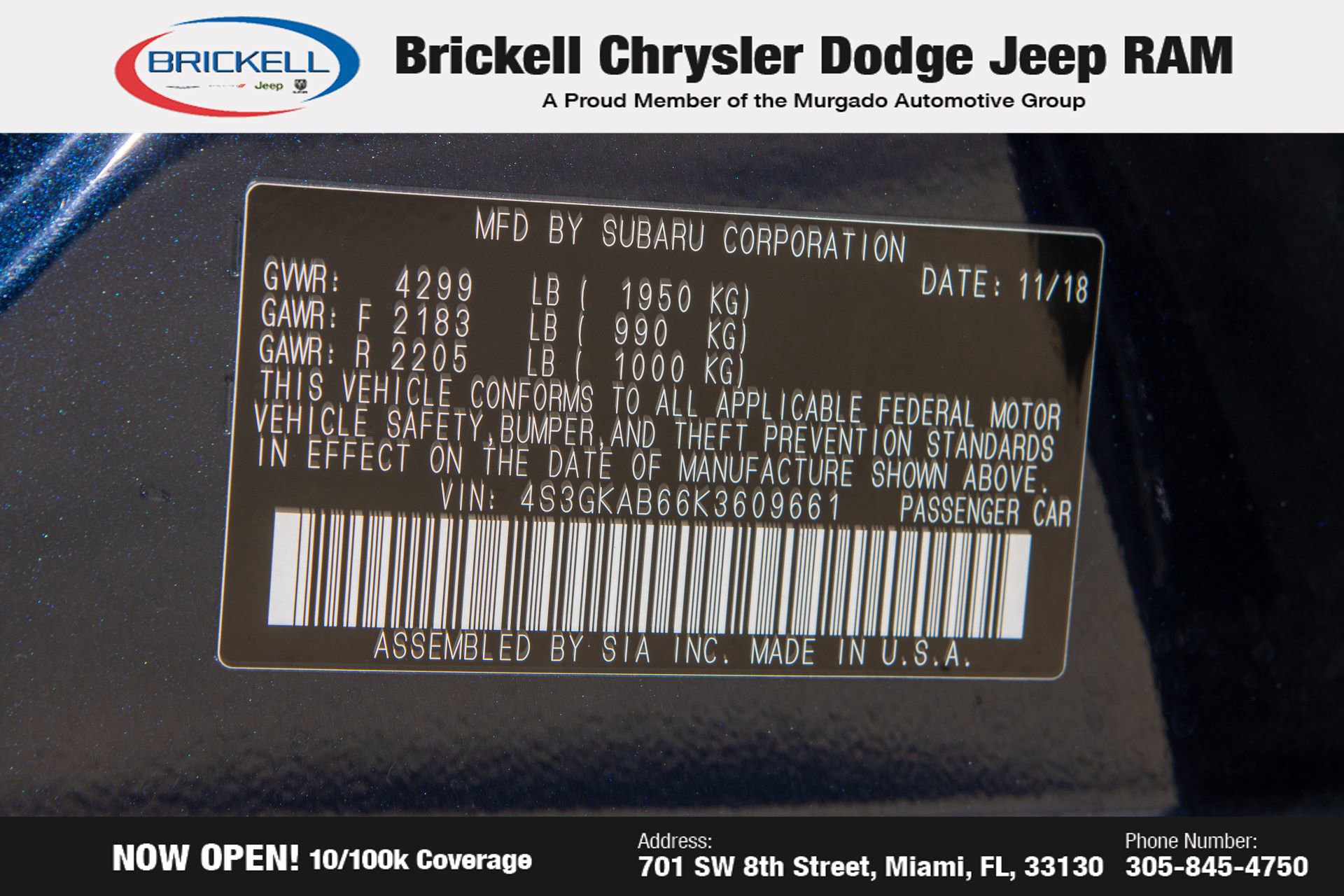 Used 2019 Subaru Impreza 2.0i w/ Eyesight image 31