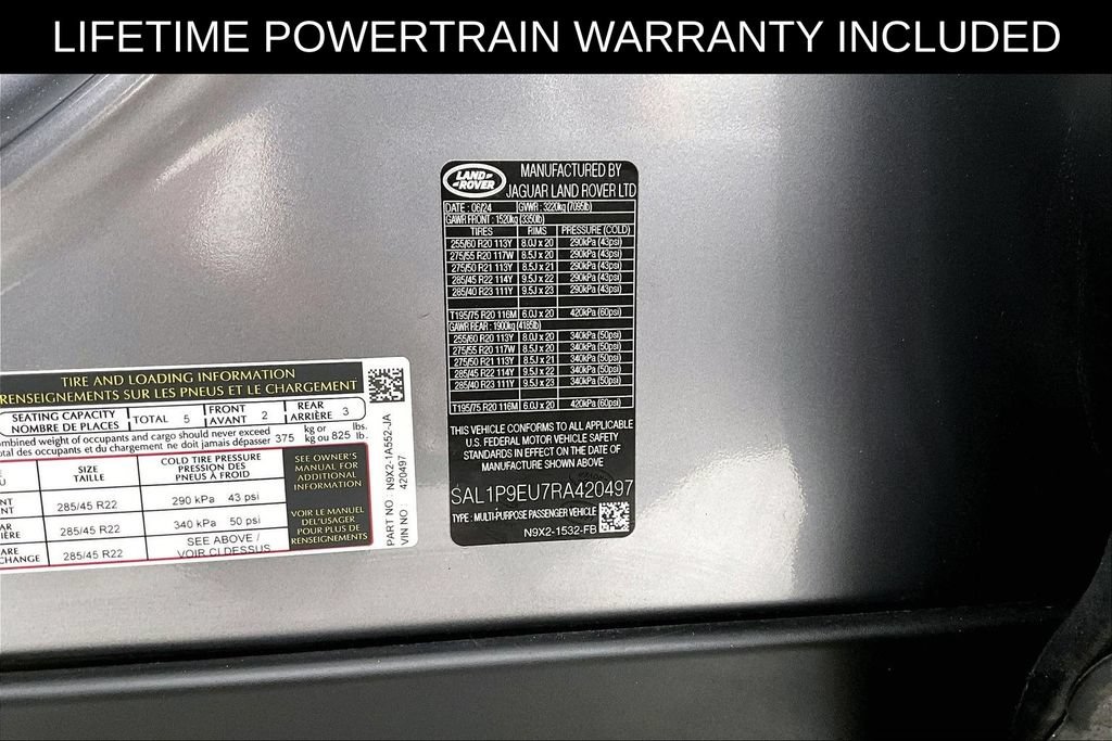 Used 2024 Land Rover Range Rover Sport SE AWD/4WD image 43