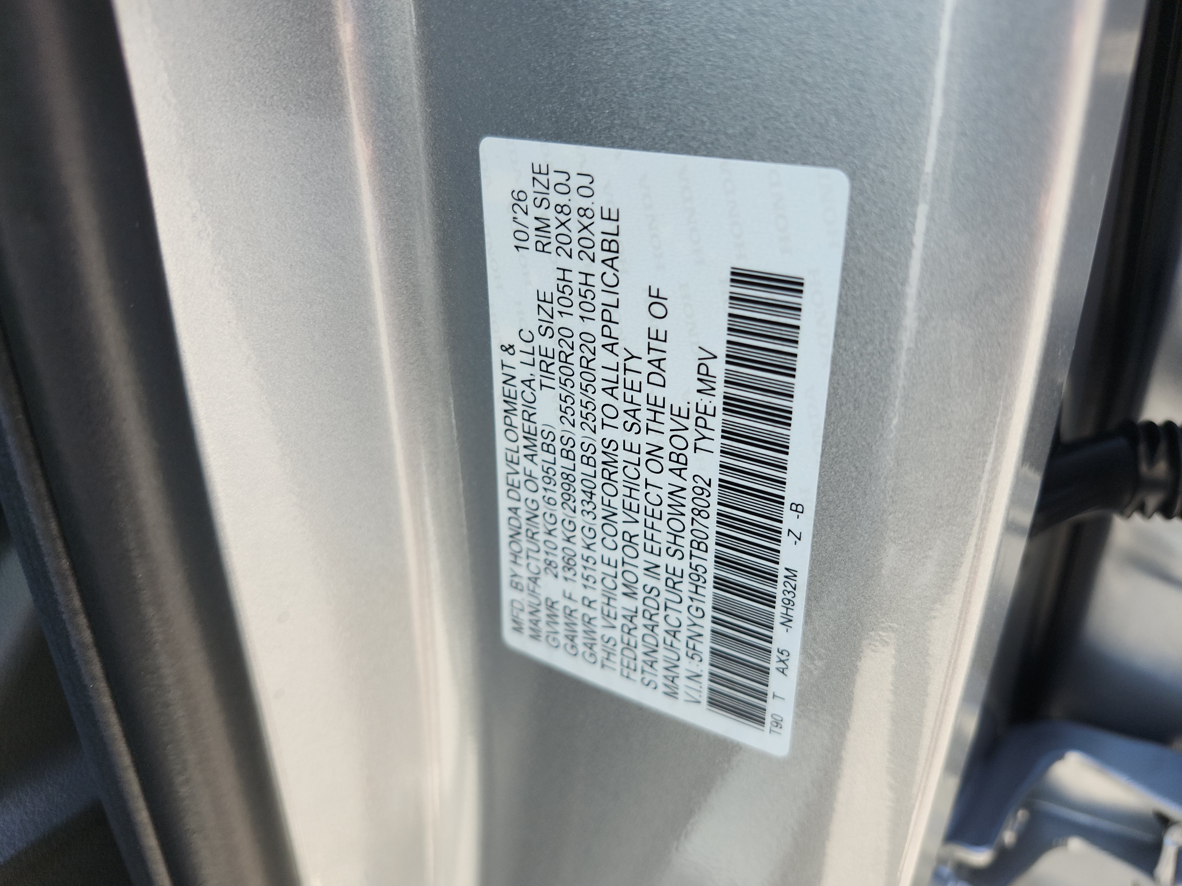 New 2026 Honda Pilot Black Edition image 27