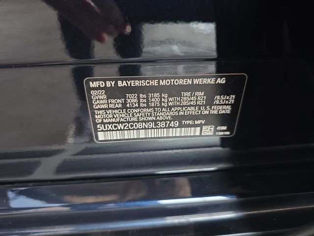 Used 2022 BMW X7 xDrive40i w/ M Sport Package AWD/4WD image 40