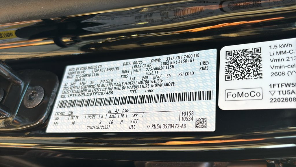 New 2026 Ford F150 Lariat w/ Equipment Group 501A Mid AWD/4WD image 33