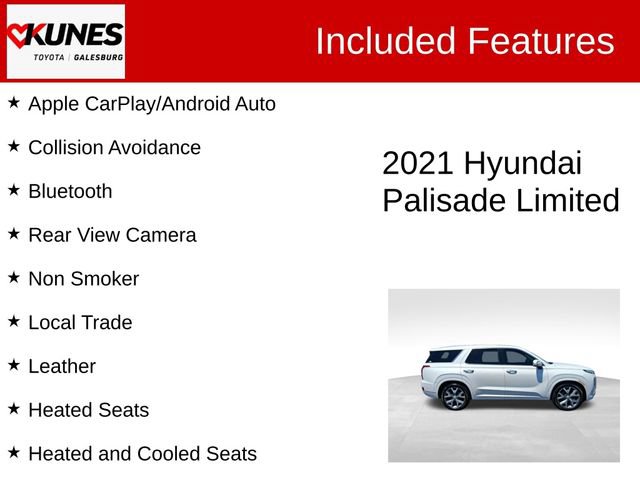 Used 2021 Hyundai Palisade Limited w/ Cargo Package AWD/4WD image 2