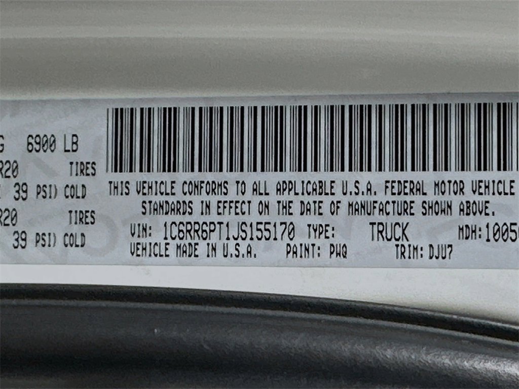 Used 2018 RAM 1500 Laramie Longhorn w/ Longhorn Southfork Package image 39