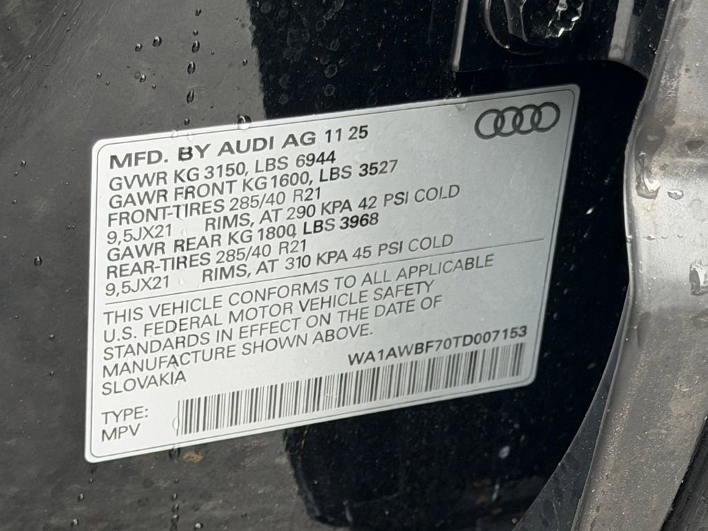 New 2026 Audi SQ7 Premium Plus AWD/4WD image 26