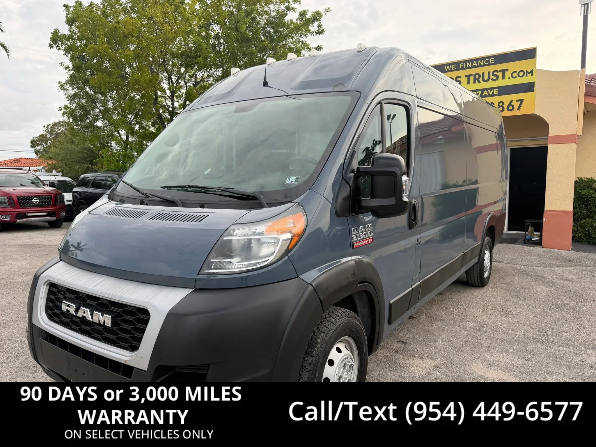 Used 2020 RAM ProMaster 3500 159 High Roof Extended