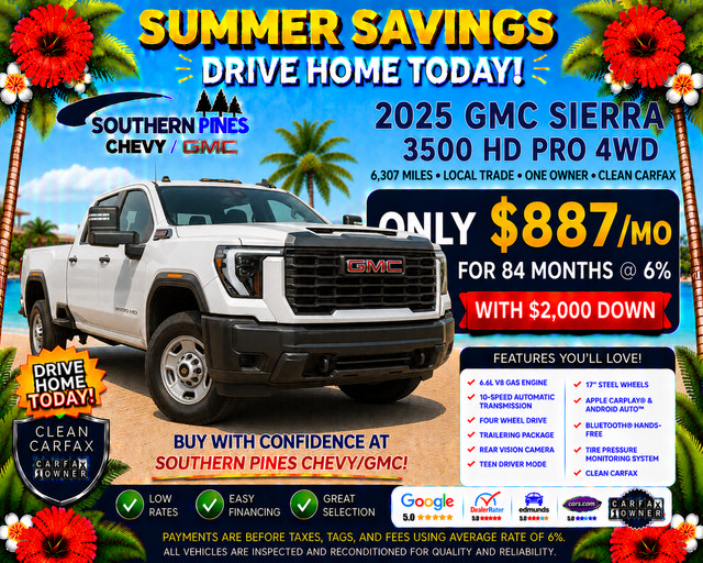 Used 2025 GMC Sierra 3500 Pro AWD/4WD image 5