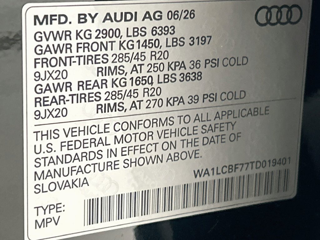 New 2026 Audi Q7 2.0T Premium Plus AWD/4WD image 34
