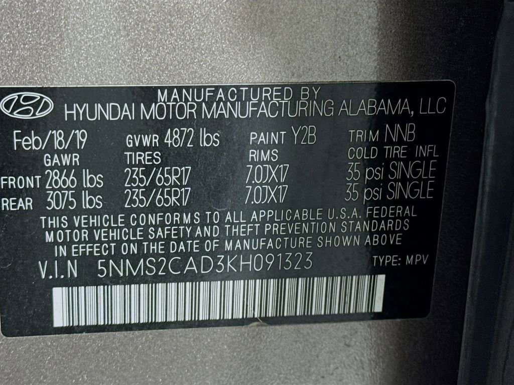 Used 2019 Hyundai Santa Fe SE image 32