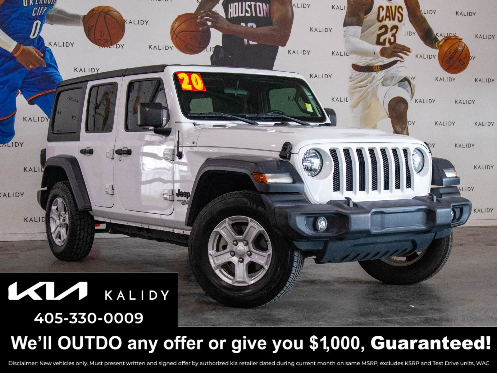 Used 2020 Jeep Wrangler Unlimited Sport S video 1