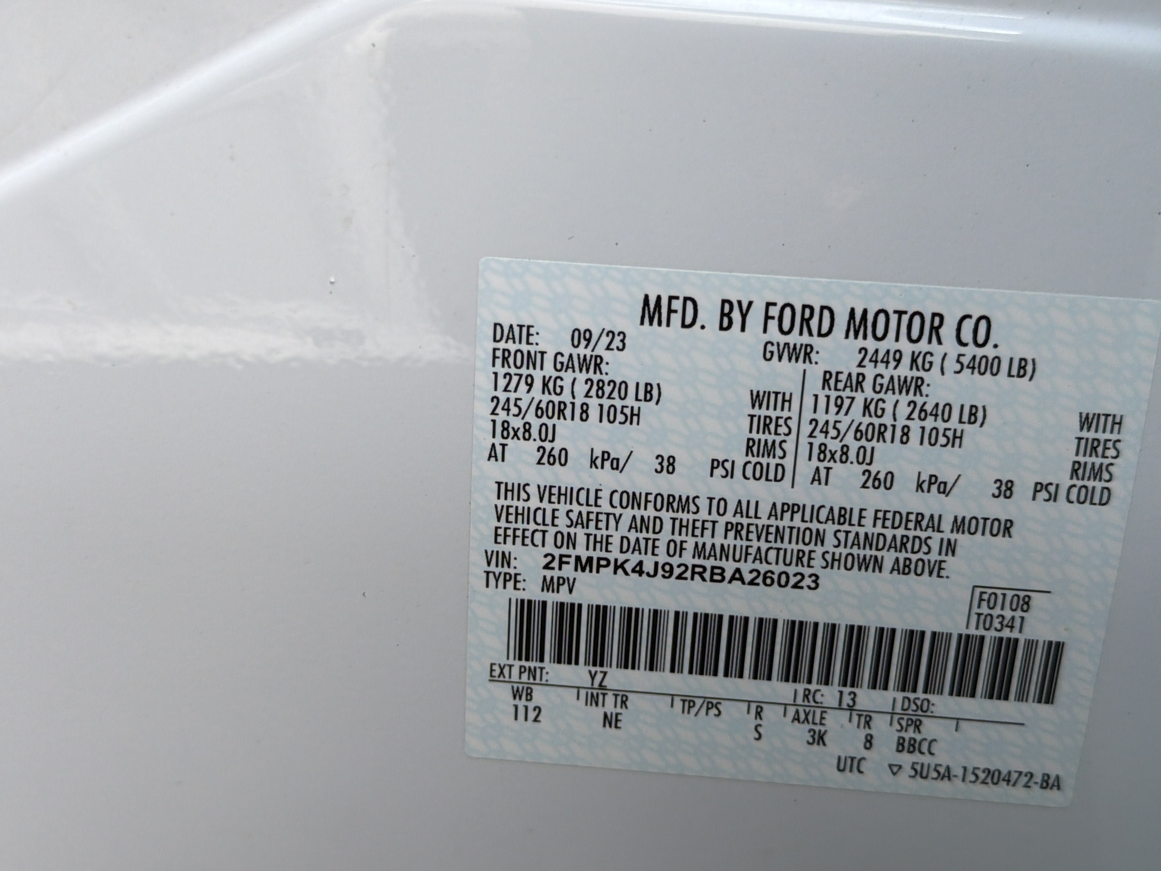 Used 2024 Ford Edge SEL w/ Sport Appearance Package AWD/4WD image 27