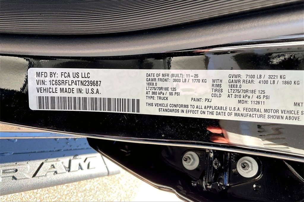 New 2026 RAM 1500 Rebel w/ Rebel Level 2 Equipment Group image 13