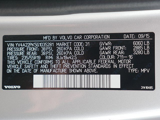 Used 2016 Volvo XC90 T6 Momentum w/ Momentum Plus Package image 63