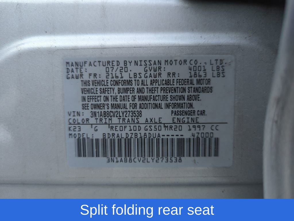 Used 2020 Nissan Sentra SV w/ Trunk Package image 34