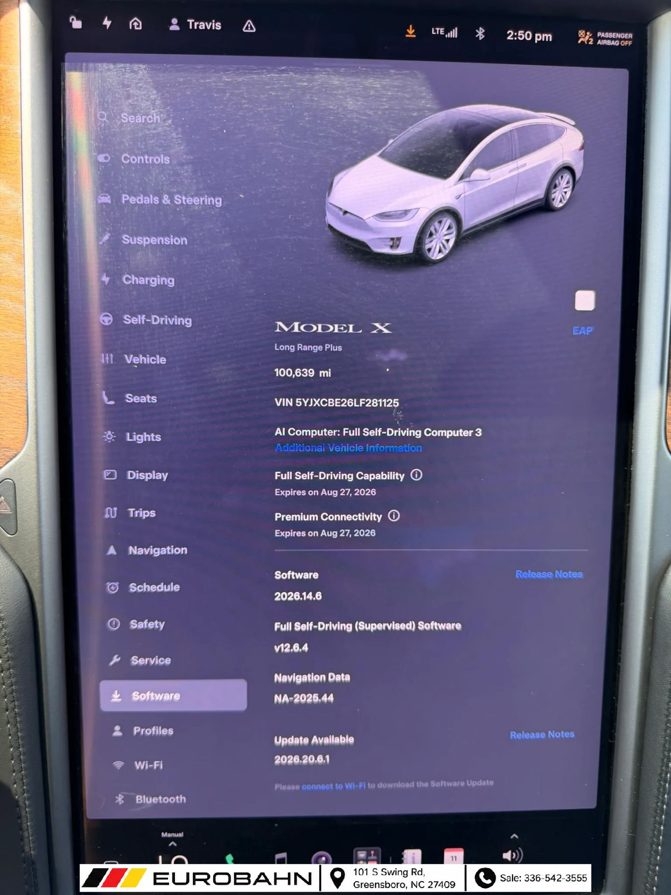 Used 2020 Tesla Model X AWD/4WD image 14
