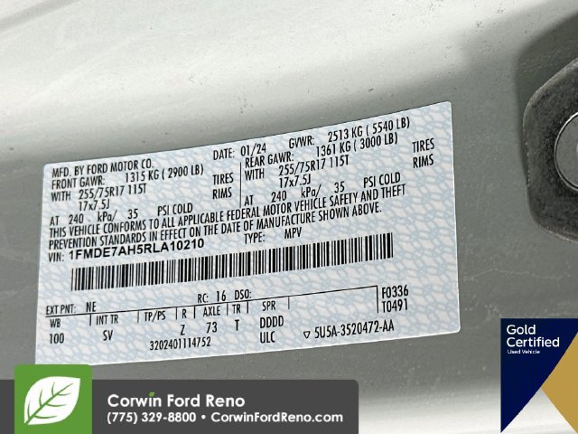 Certified 2024 Ford Bronco Big Bend AWD/4WD image 36