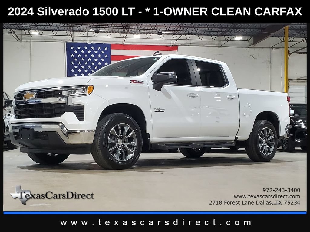 Used 2024 Chevrolet Silverado 1500 LT AWD/4WD image 1