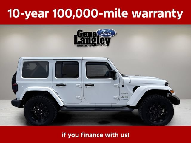 Used 2021 Jeep Wrangler Unlimited Sahara w/ Cold Weather Group AWD/4WD image 19