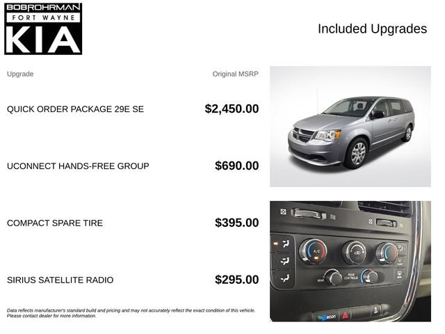 Used 2015 Dodge Grand Caravan SE w/ Quick Order Package 29E SE FWD image 4
