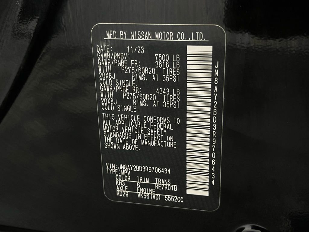 Used 2024 Nissan Armada SL image 60