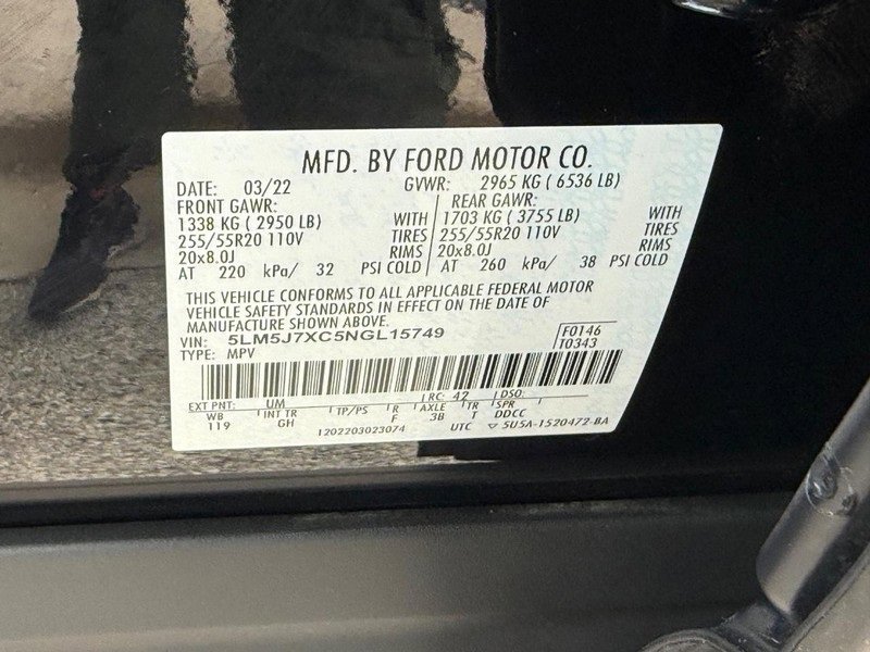 Used 2022 Lincoln Aviator Reserve w/ Equipment Group 201A image 32