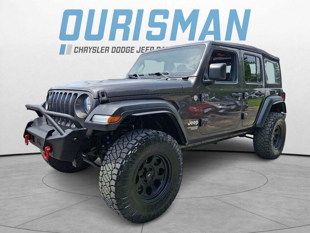 Used 2020 Jeep Wrangler Unlimited Sport AWD/4WD image 3