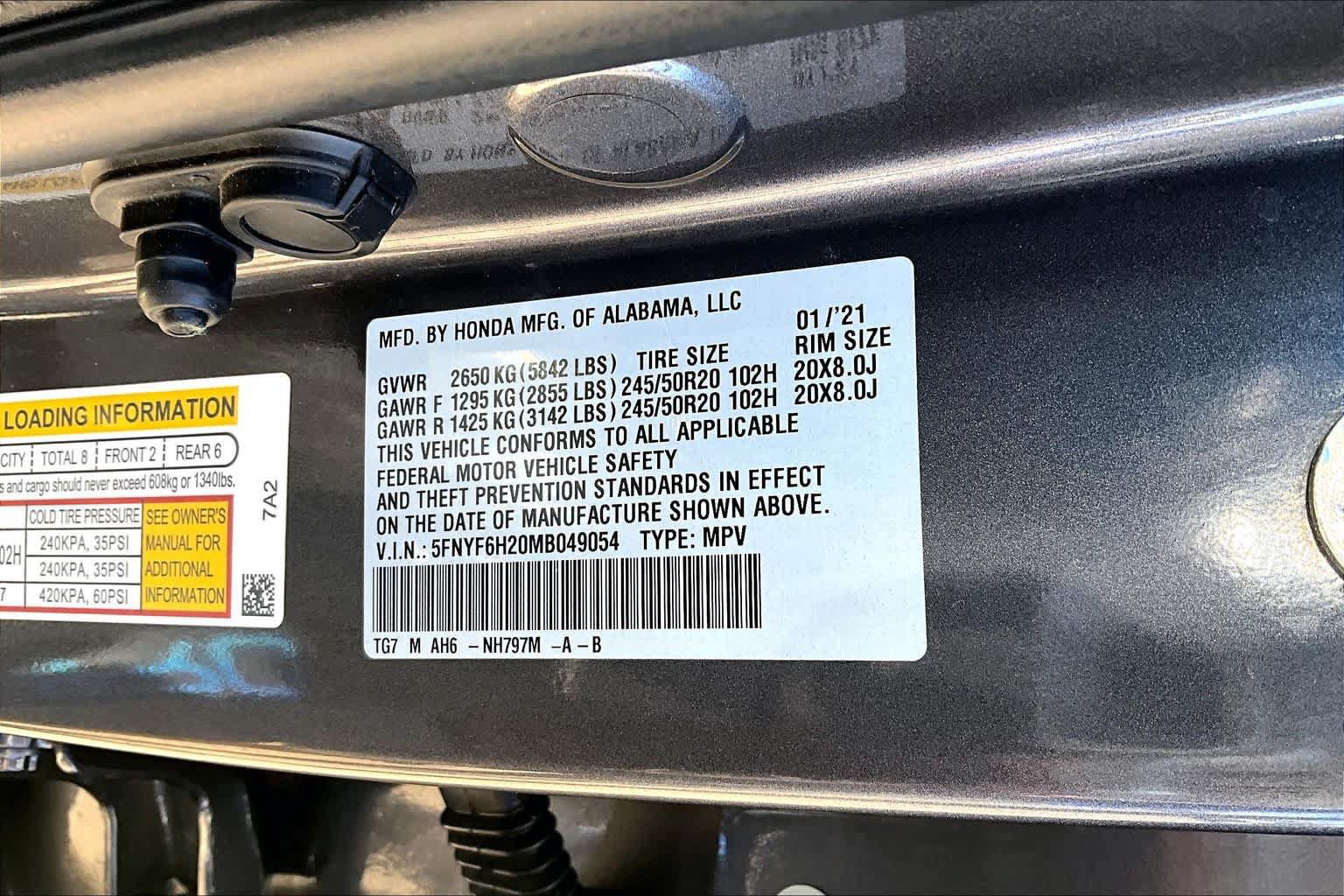 Used 2021 Honda Pilot Special Edition image 36