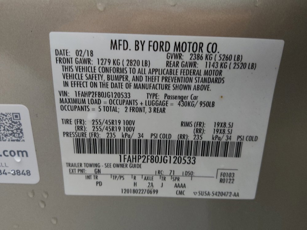 Used 2018 Ford Taurus Limited FWD image 33