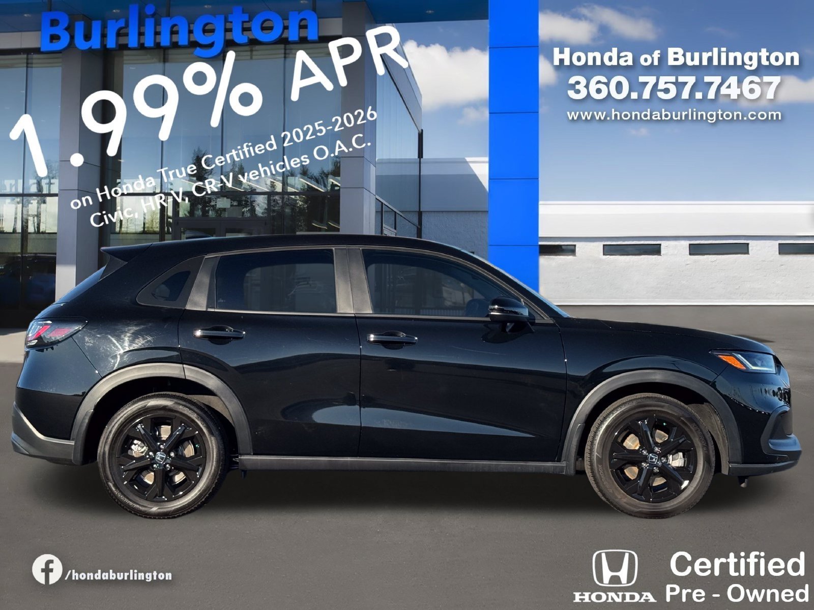 Certified 2025 Honda HR-V LX image 8