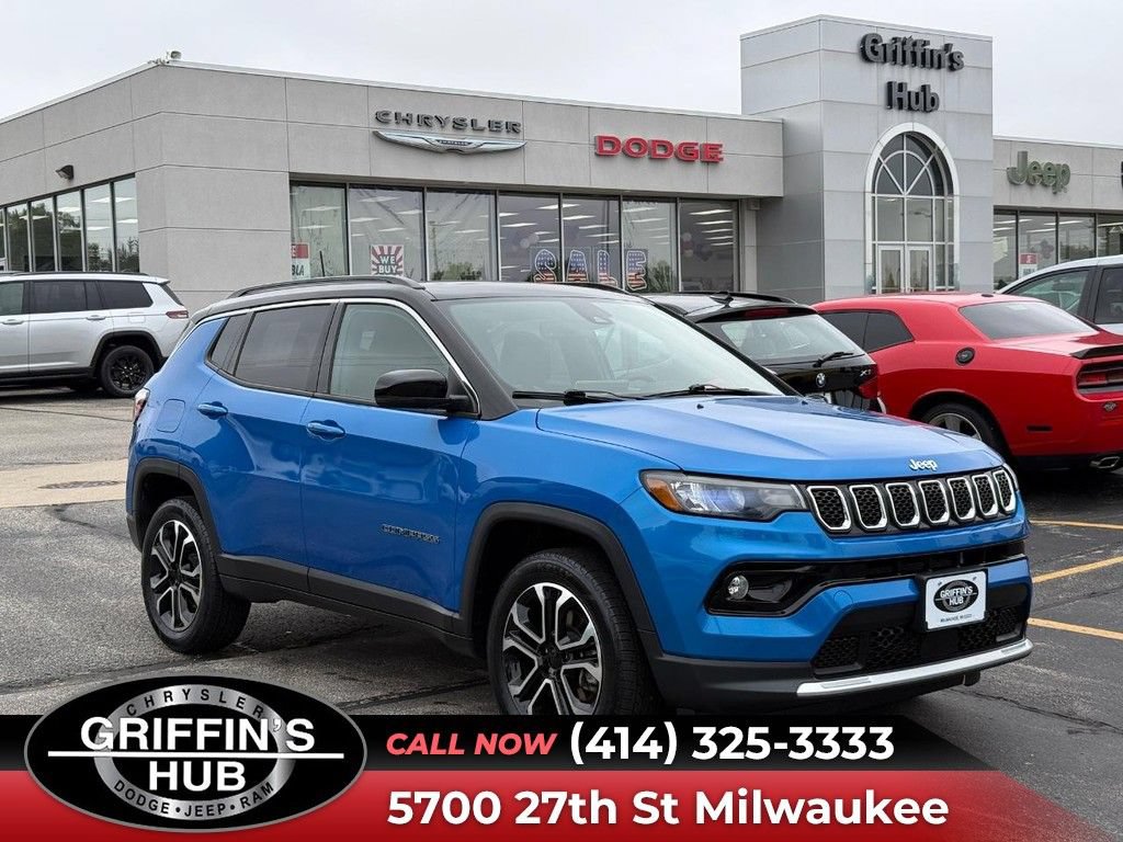 Used 2023 Jeep Compass Limited w/ Sun and Sound Group