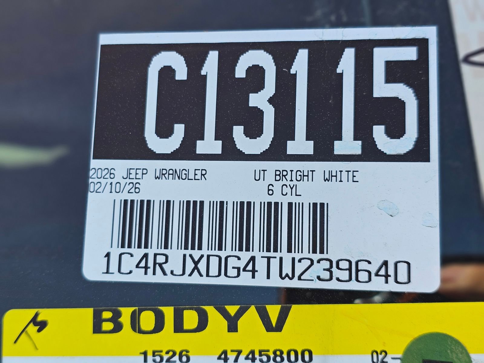 New 2026 Jeep Wrangler Unlimited Sport AWD/4WD image 11