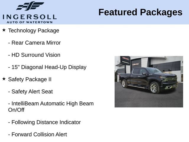 Used 2019 Chevrolet Silverado 1500 High Country w/ Technology Package AWD/4WD image 15