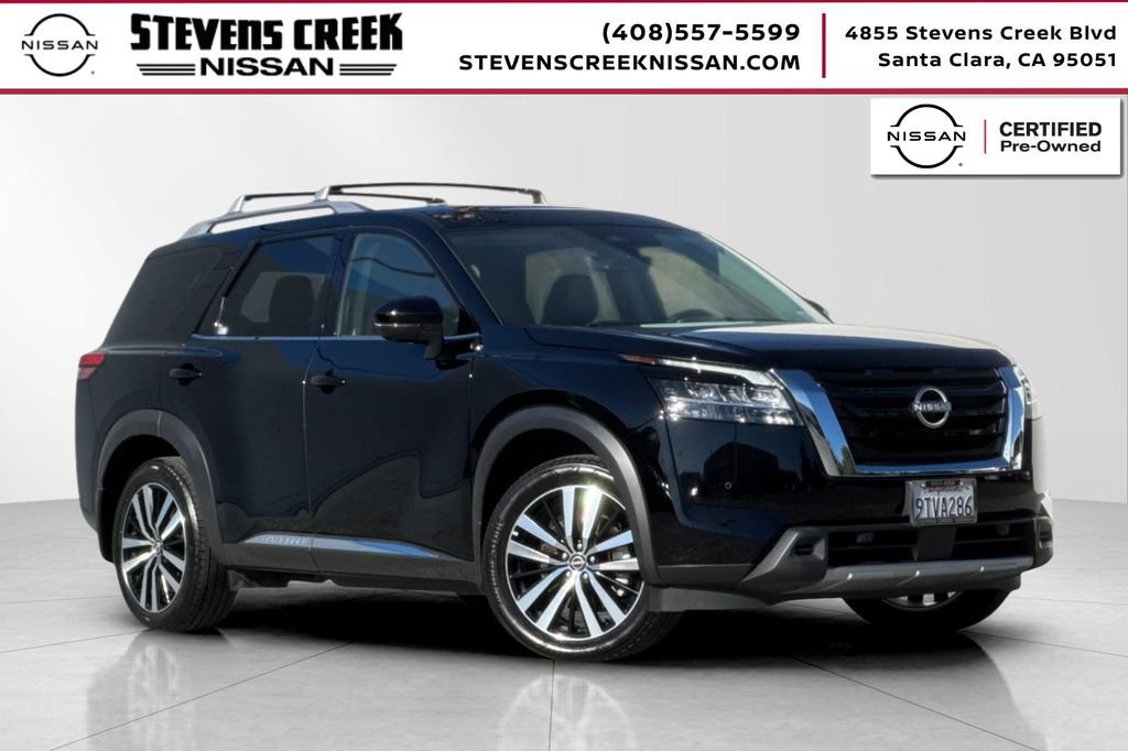 Certified 2024 Nissan Pathfinder Platinum w/ Cargo Package AWD/4WD image 1