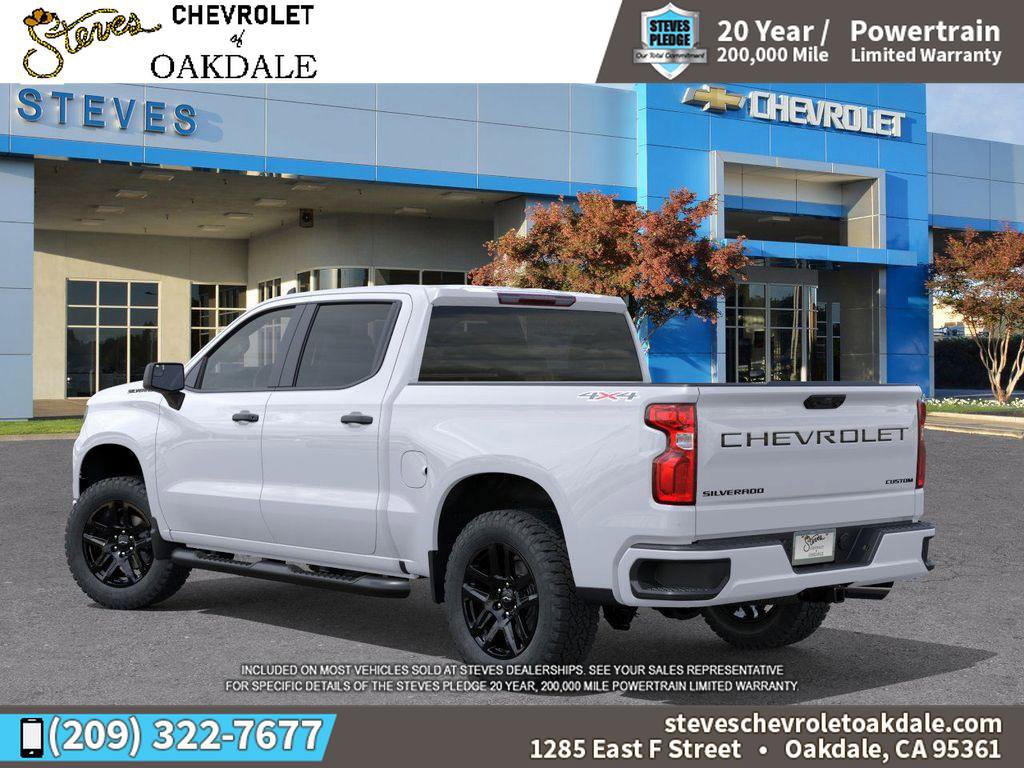 New 2026 Chevrolet Silverado 1500 Custom w/ Turbomax Blackout Package image 3